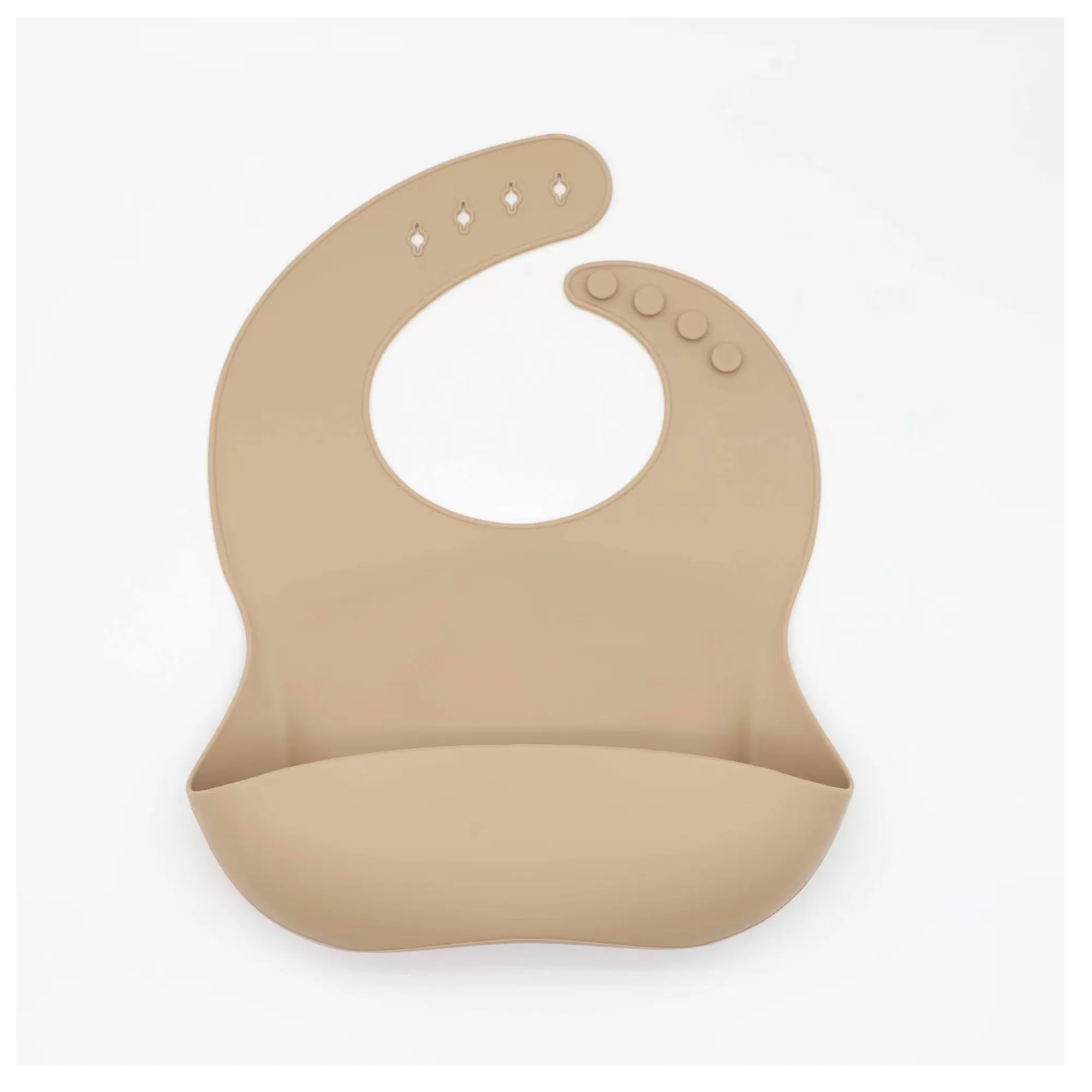 Waterproof Silicone Easily Wipes Clean Baby Bib Customize 11