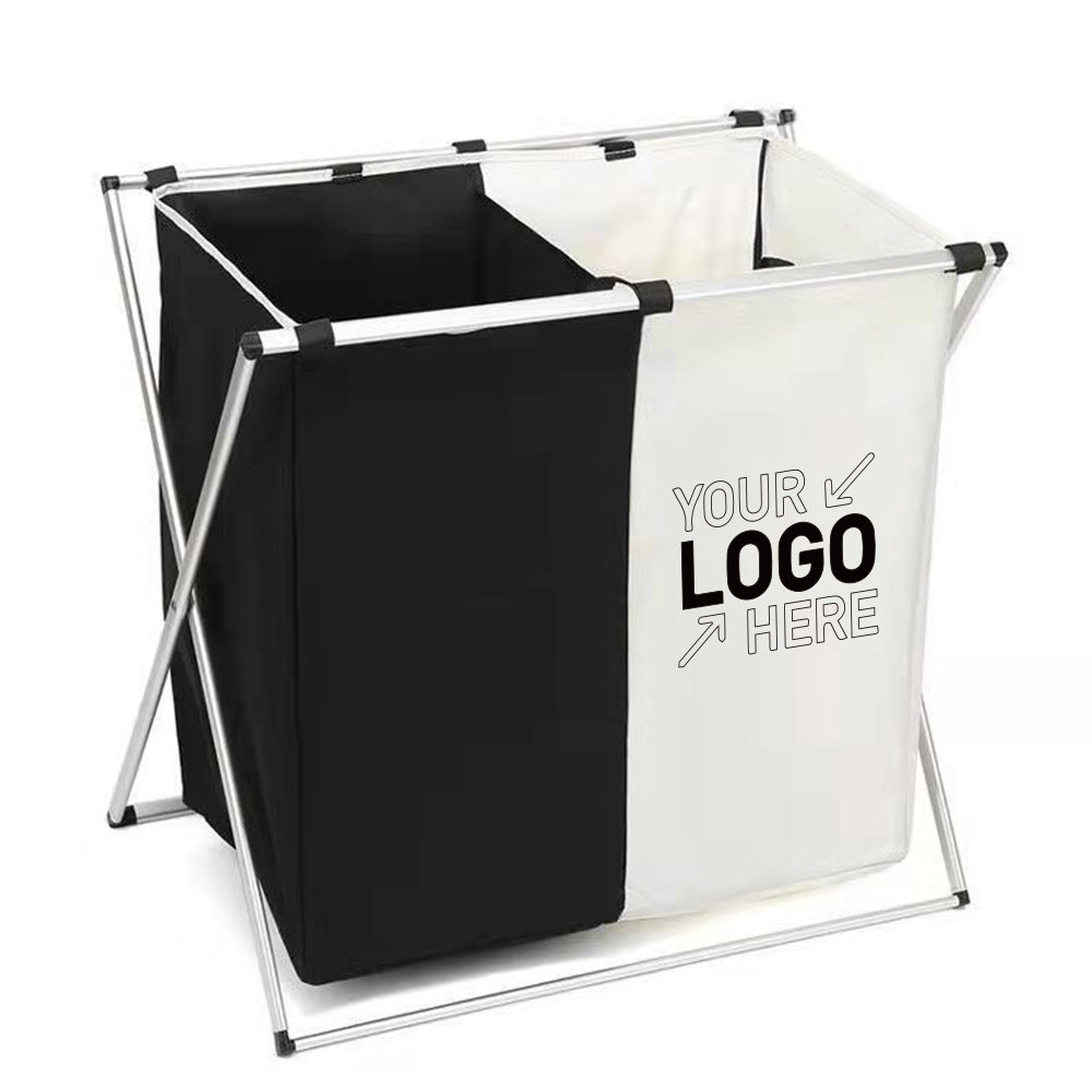 135L Laundry Cloth Hamper Sorter Basket Bag 3