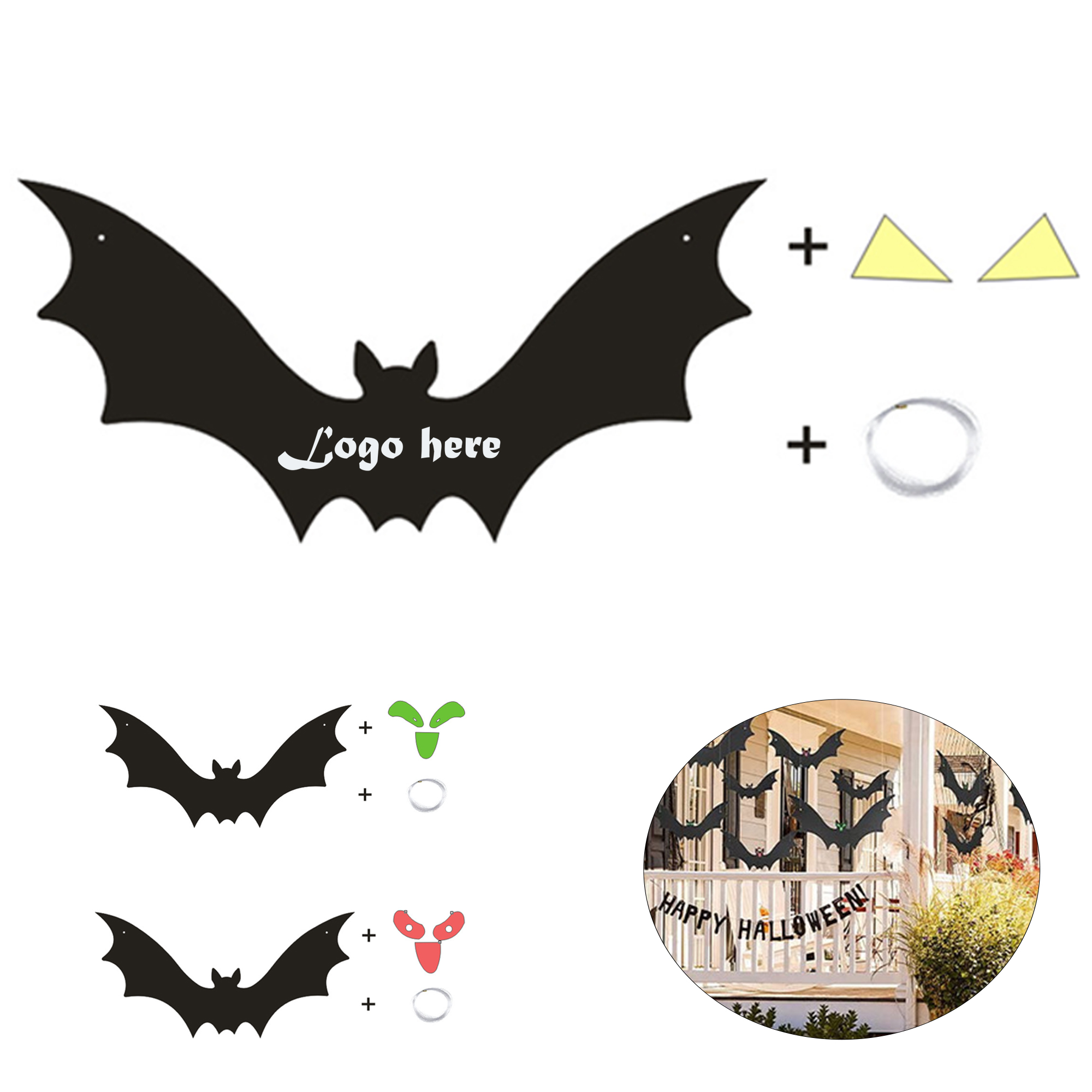 Halloween Spooky Bat Party Decor 3