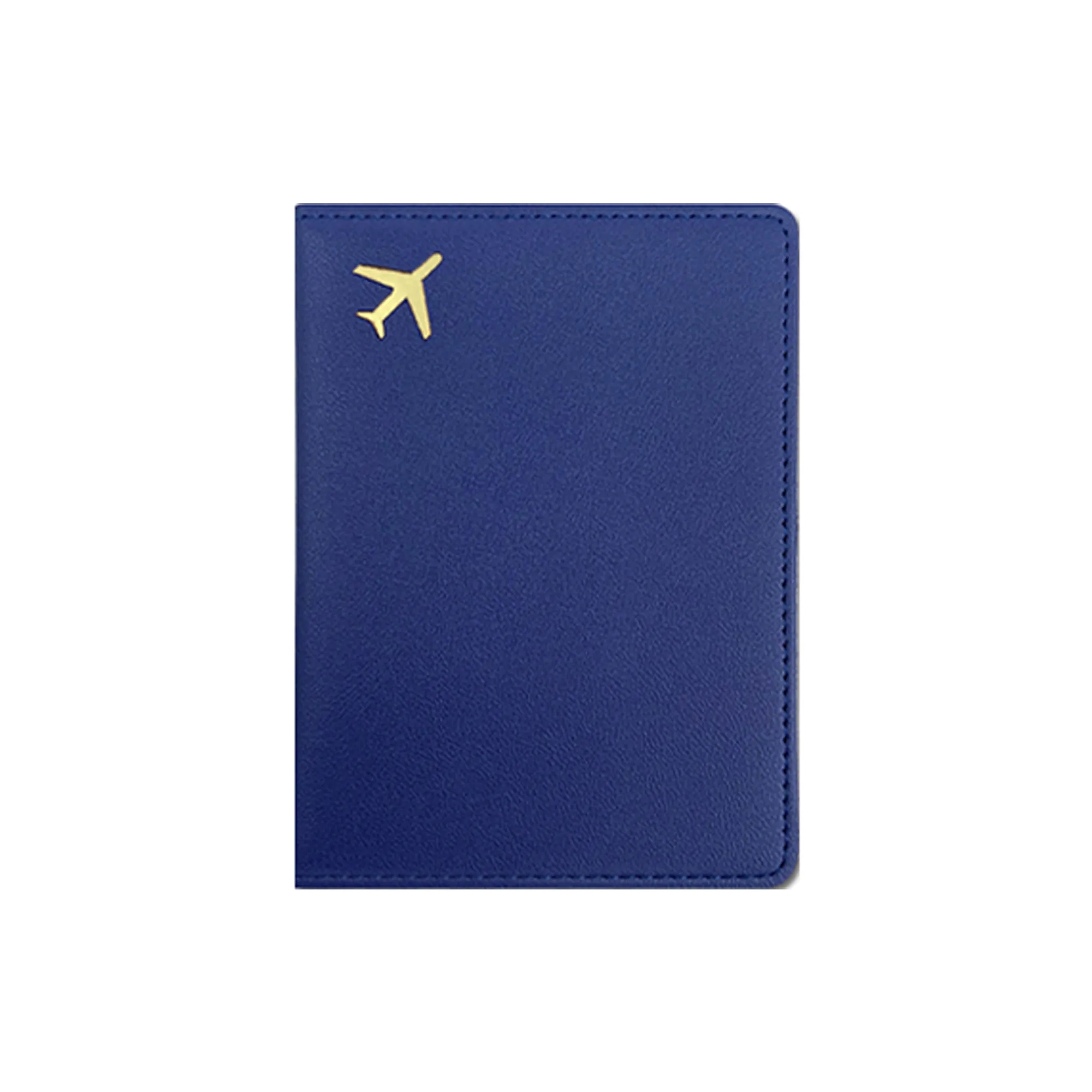 Passport Holder Gold-Stamped 5.5"x4.1", custom luggage with logo imprint 5