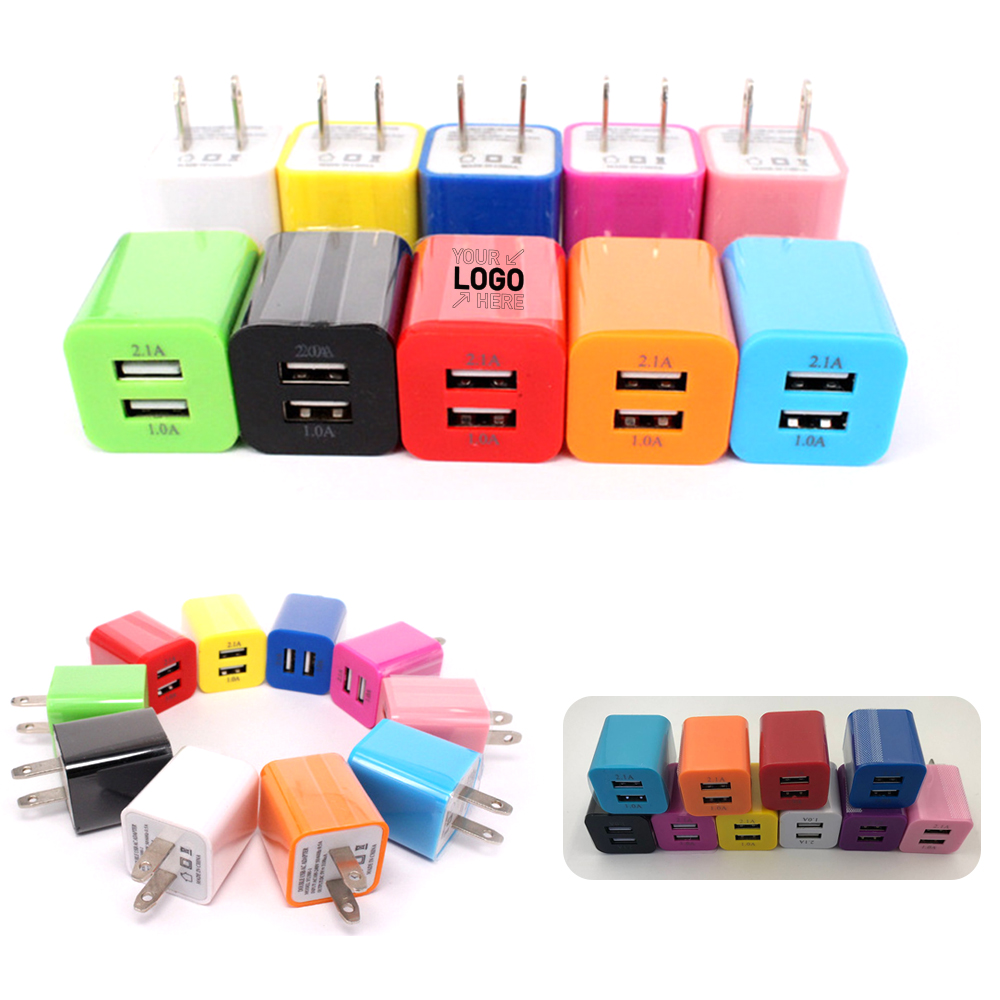 Dual USB Port Wall Charger