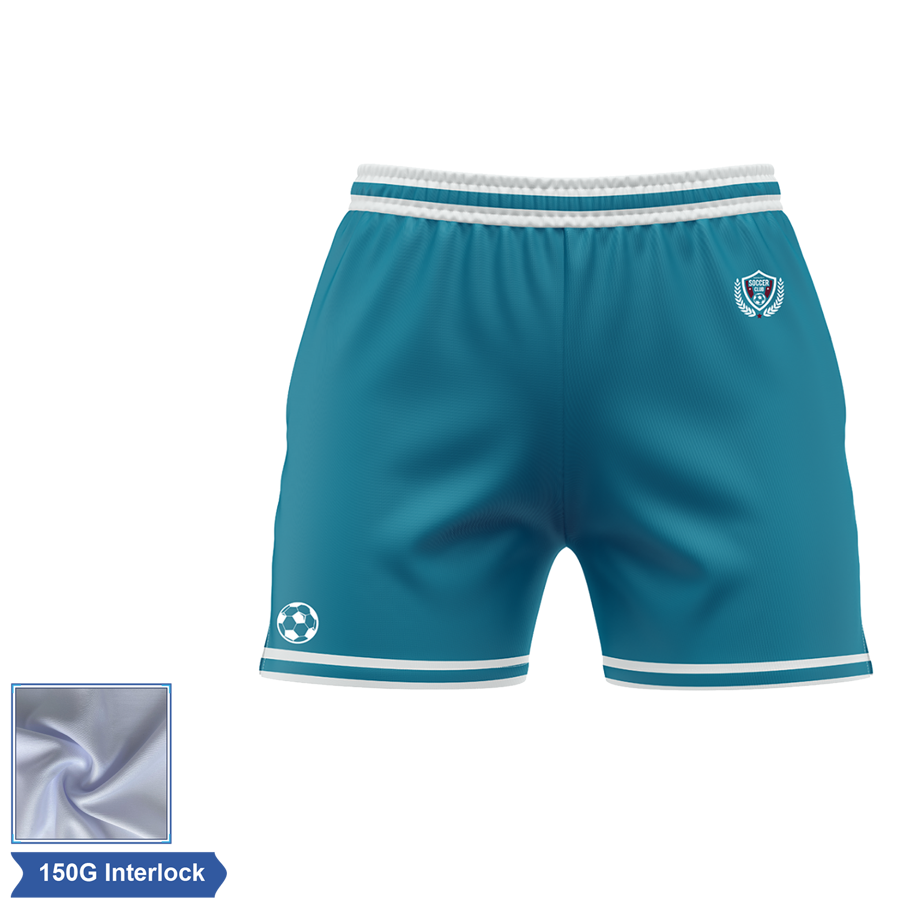 Women's Sublimation Soccer Shorts - 150G Interlock 1