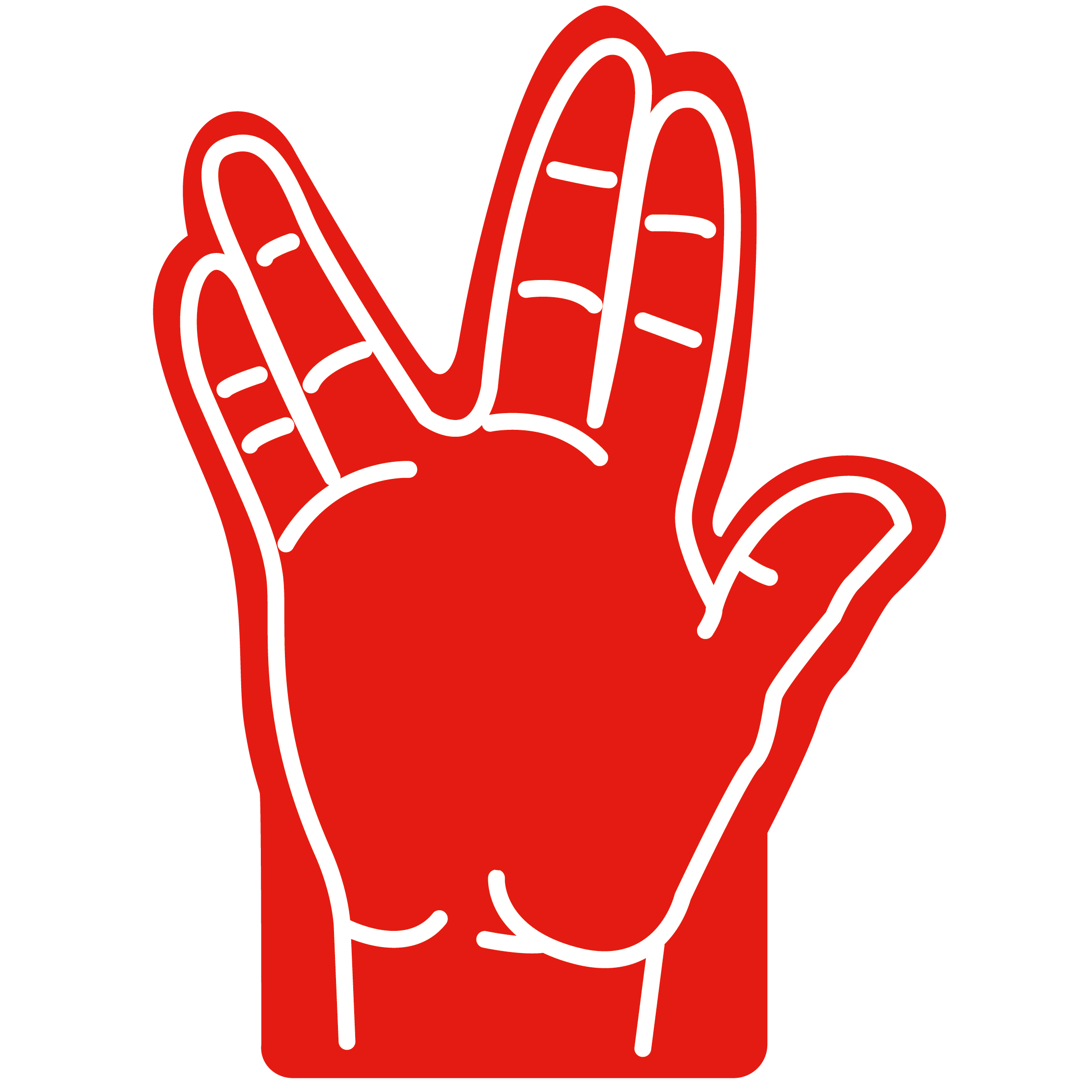 16" Foam Hand 7