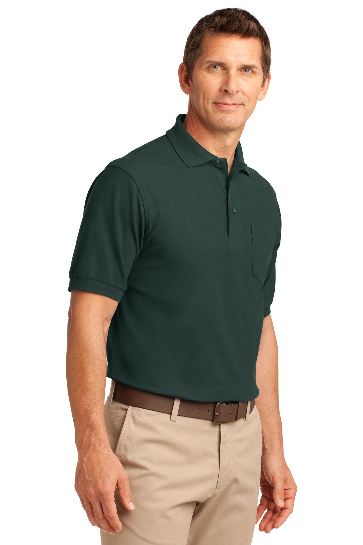 Port Authority Tall Silk Touch Polo with Pocket. TLK500P 84