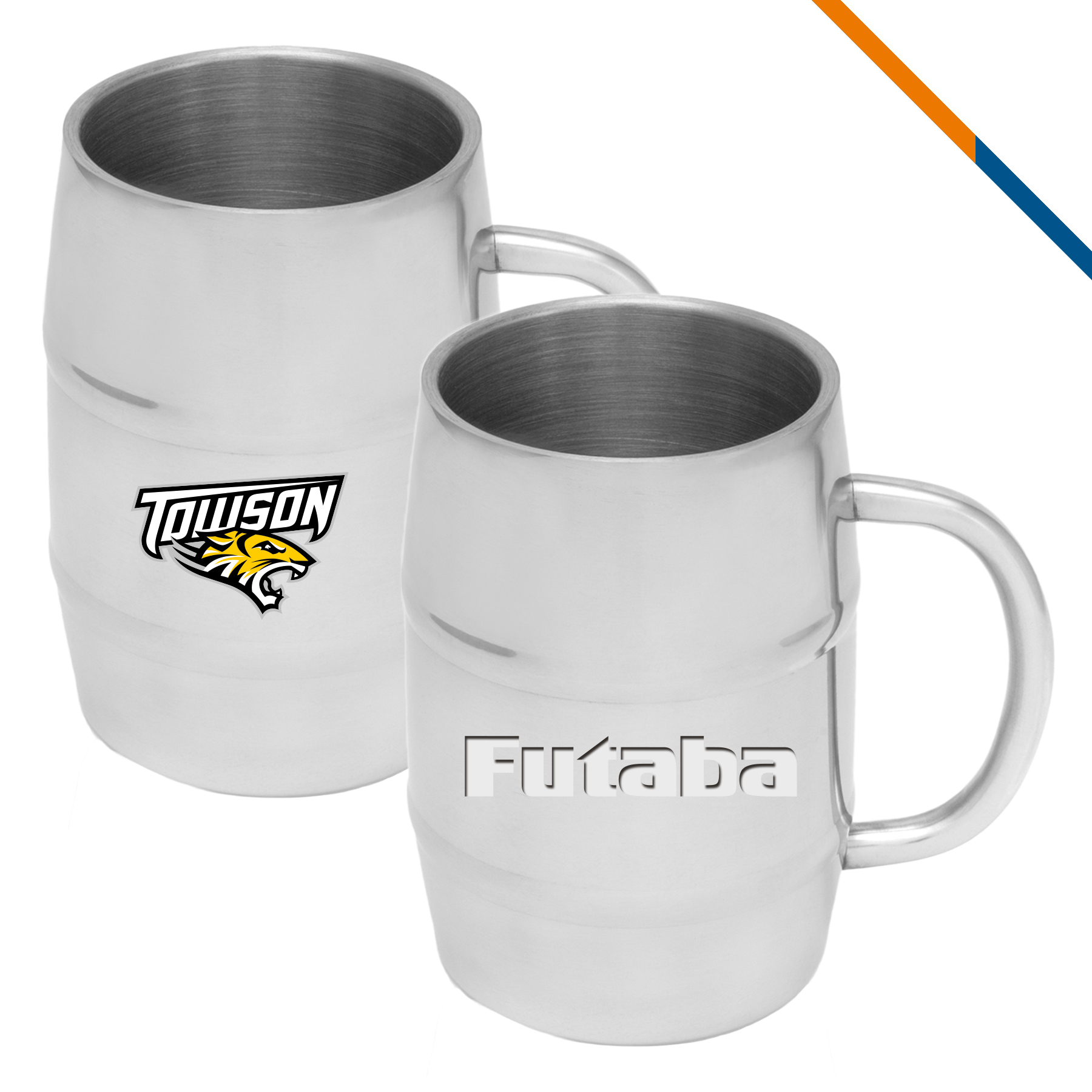 Lilda Stainless Steel Barrel Mug - 17 OZ. 3