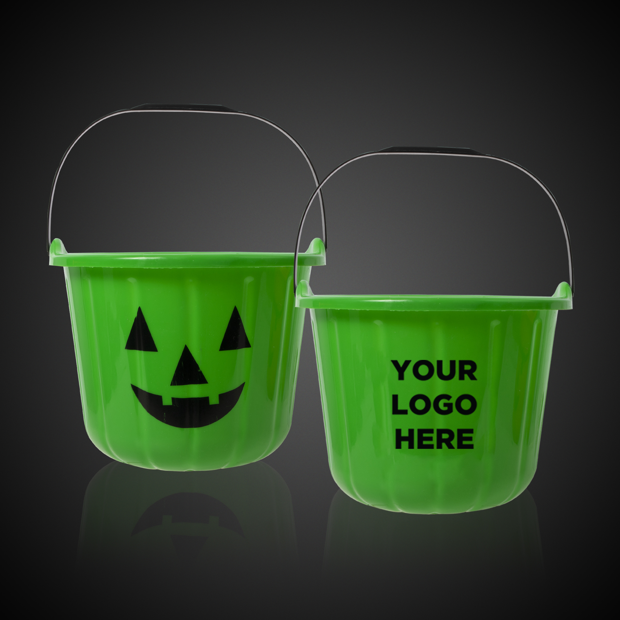 Pumpkin Bucket w/ Handle 5