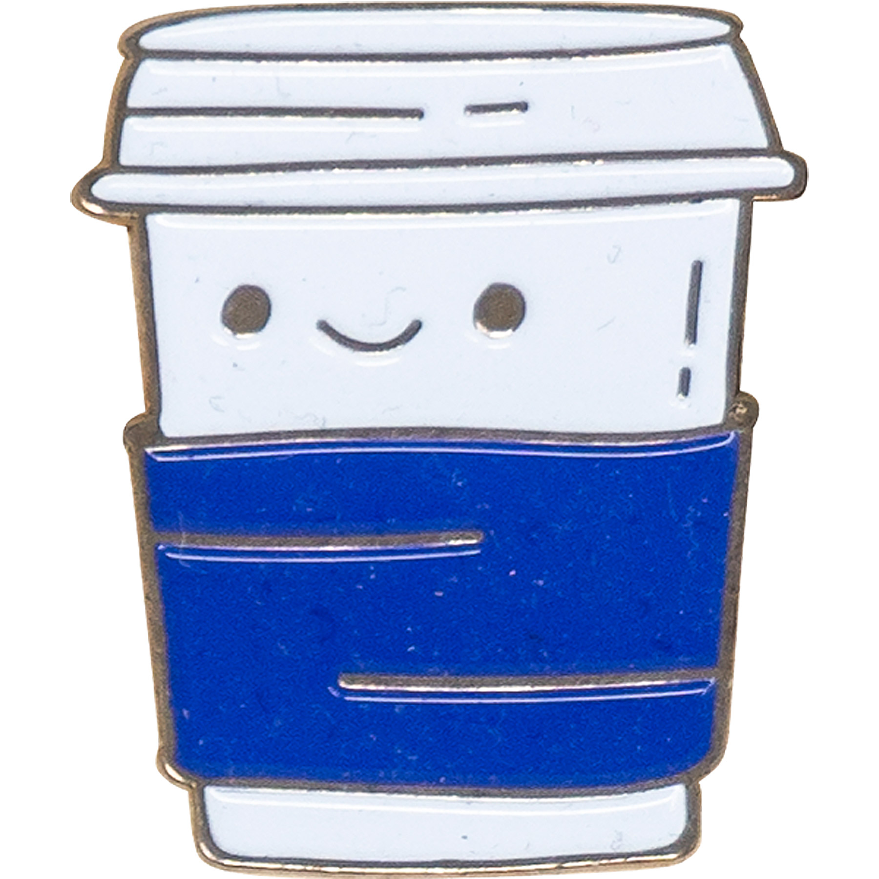 Diestruck Soft Enamel Lapel Pins: 1/2" W x 1/2" H 2