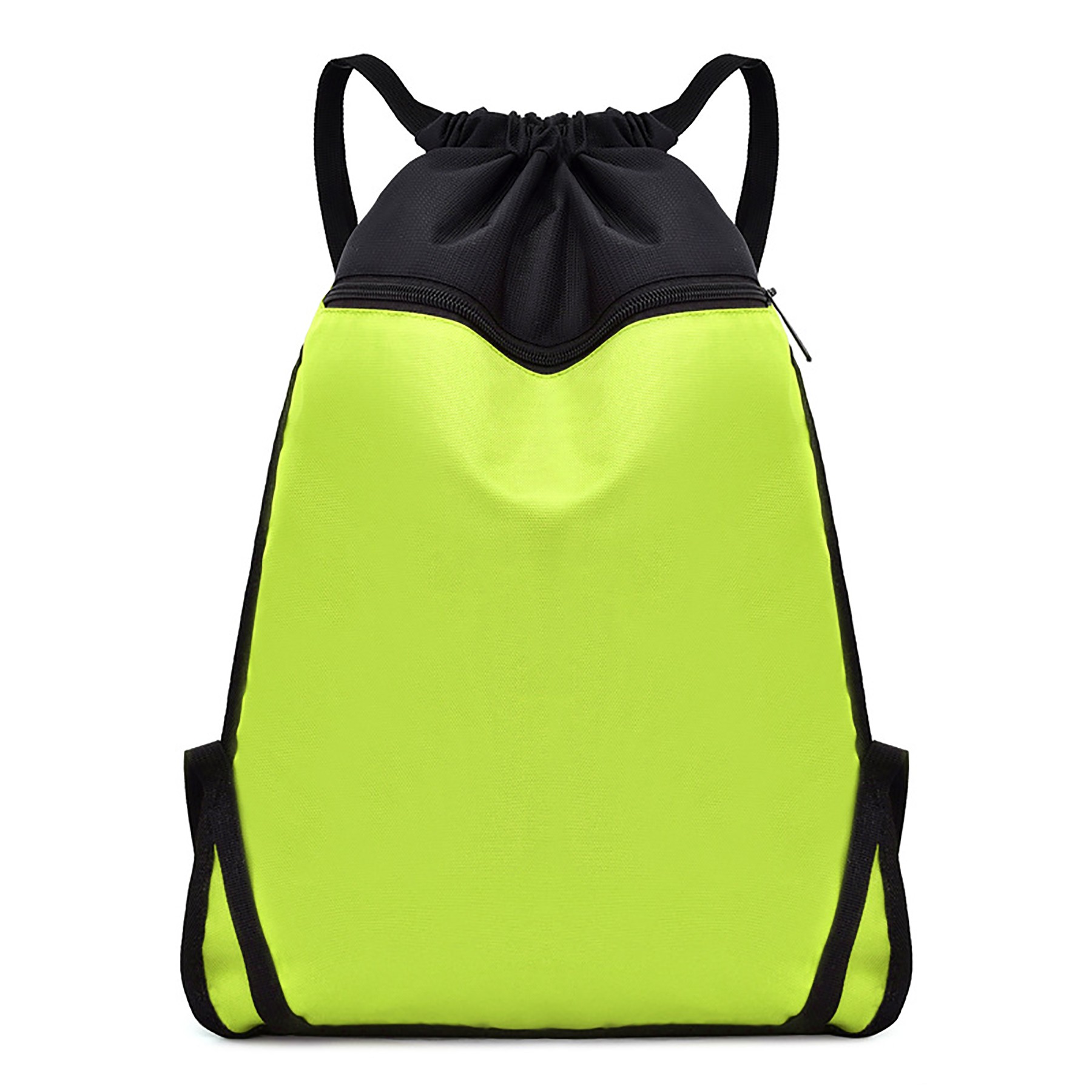 Sport Zipper Drawstring Backpack 2