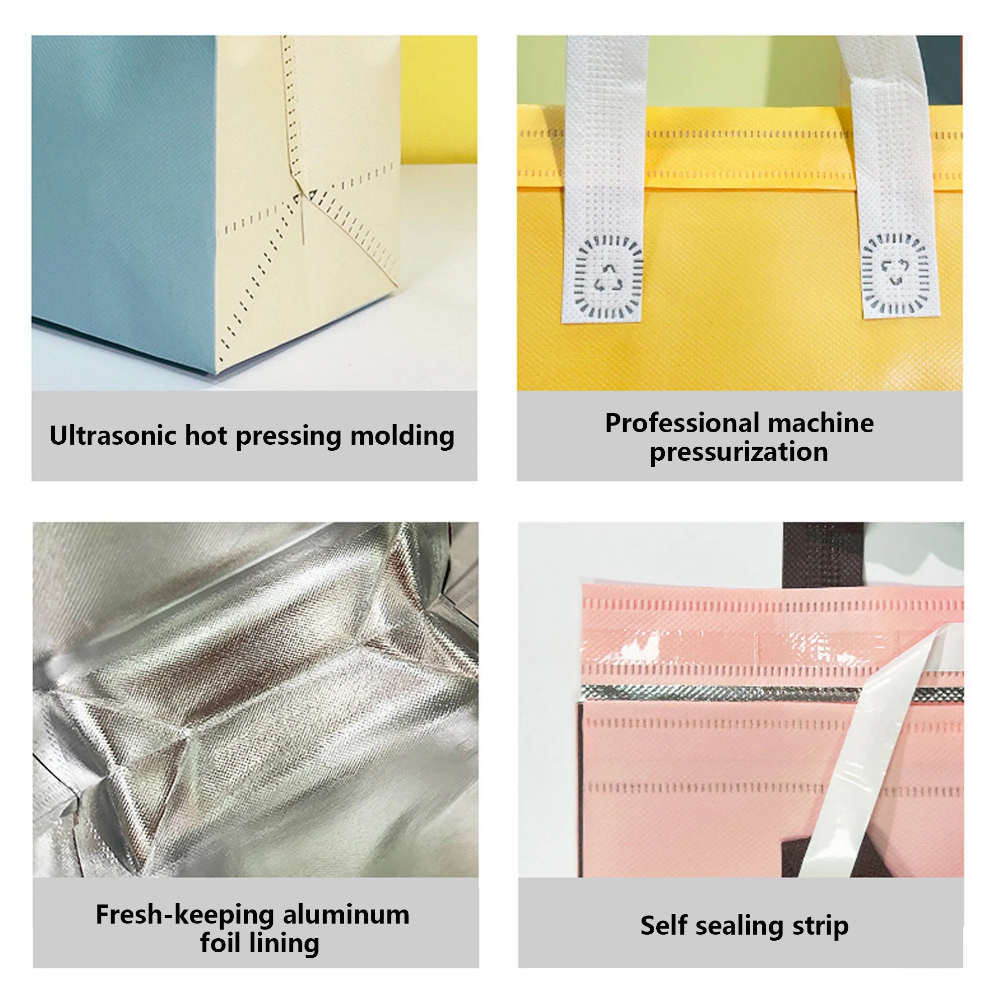 Insulated Aluminum Foil Delivery Bag 8