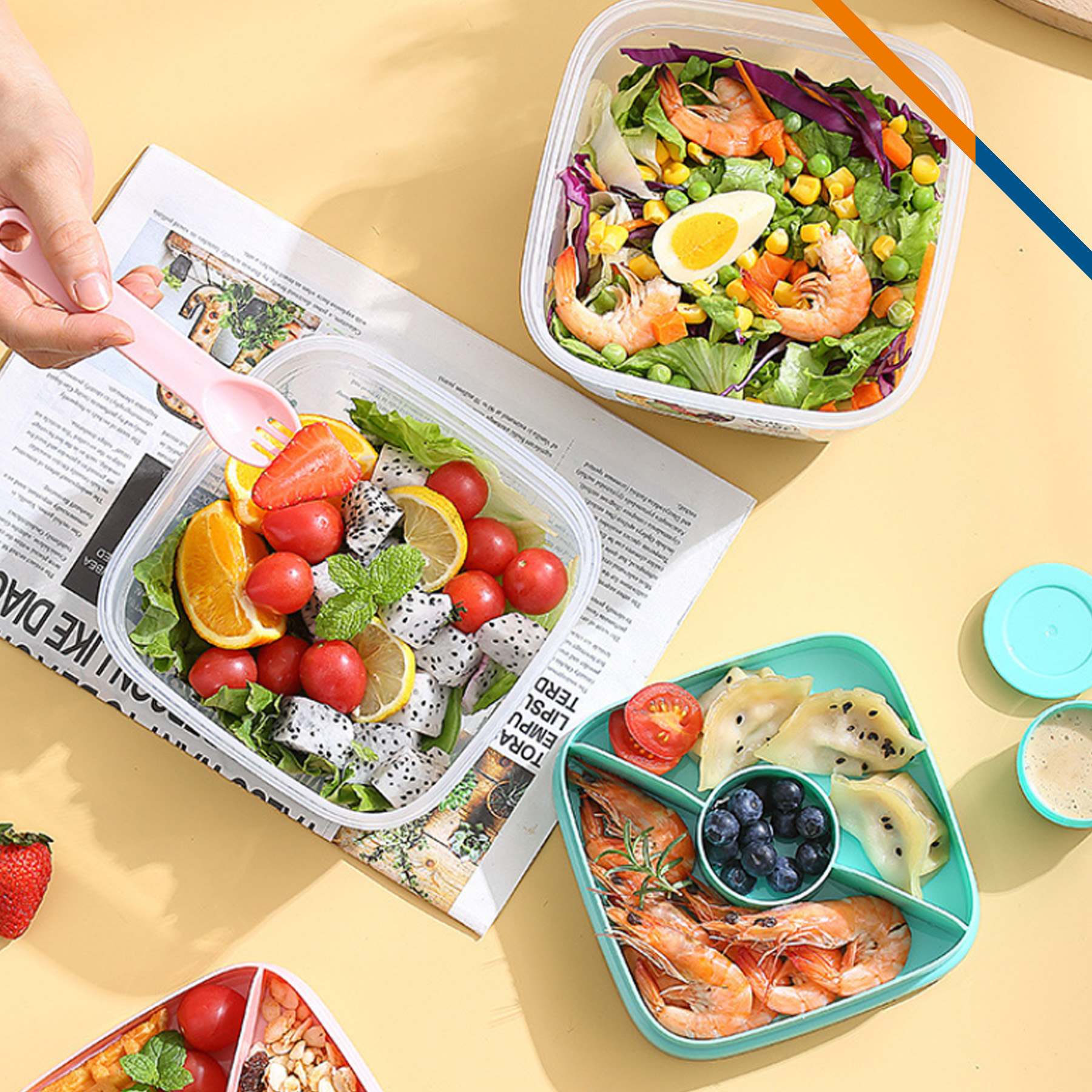 Lirov Double Layer Lunch Box 7