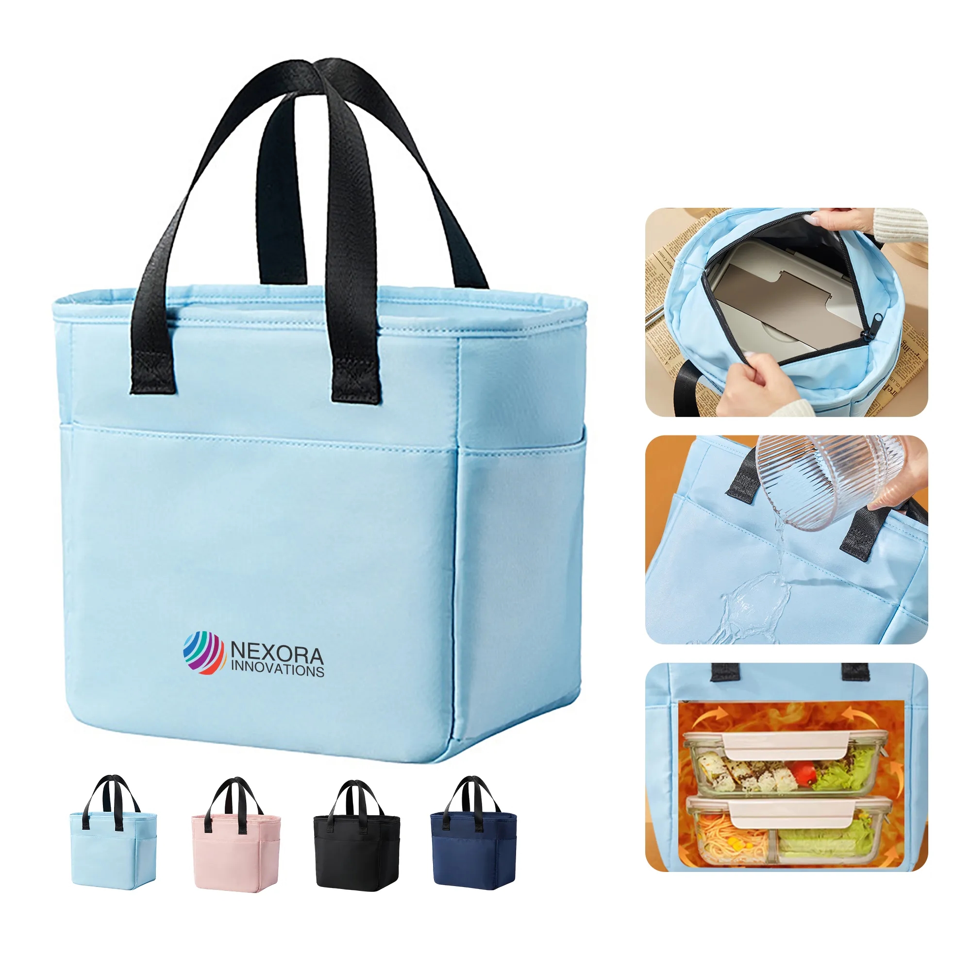 MOQ 50 Three-Layer Waterproof Insulated Cooler Bag 6