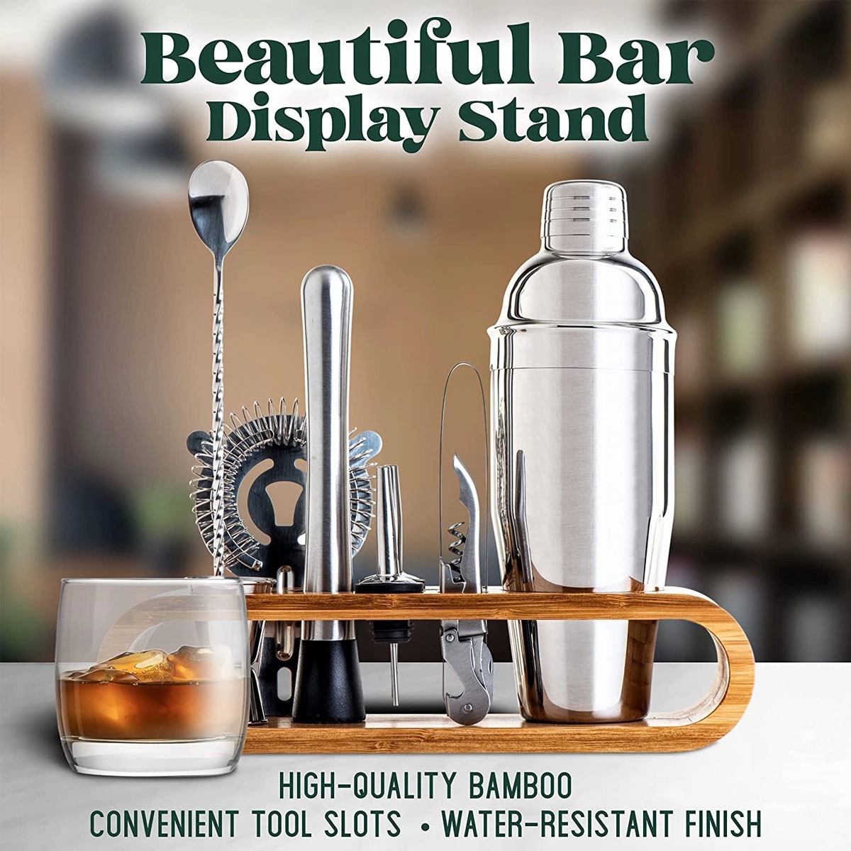 Stainless Steel Cocktail Maker 10 Pieces 4