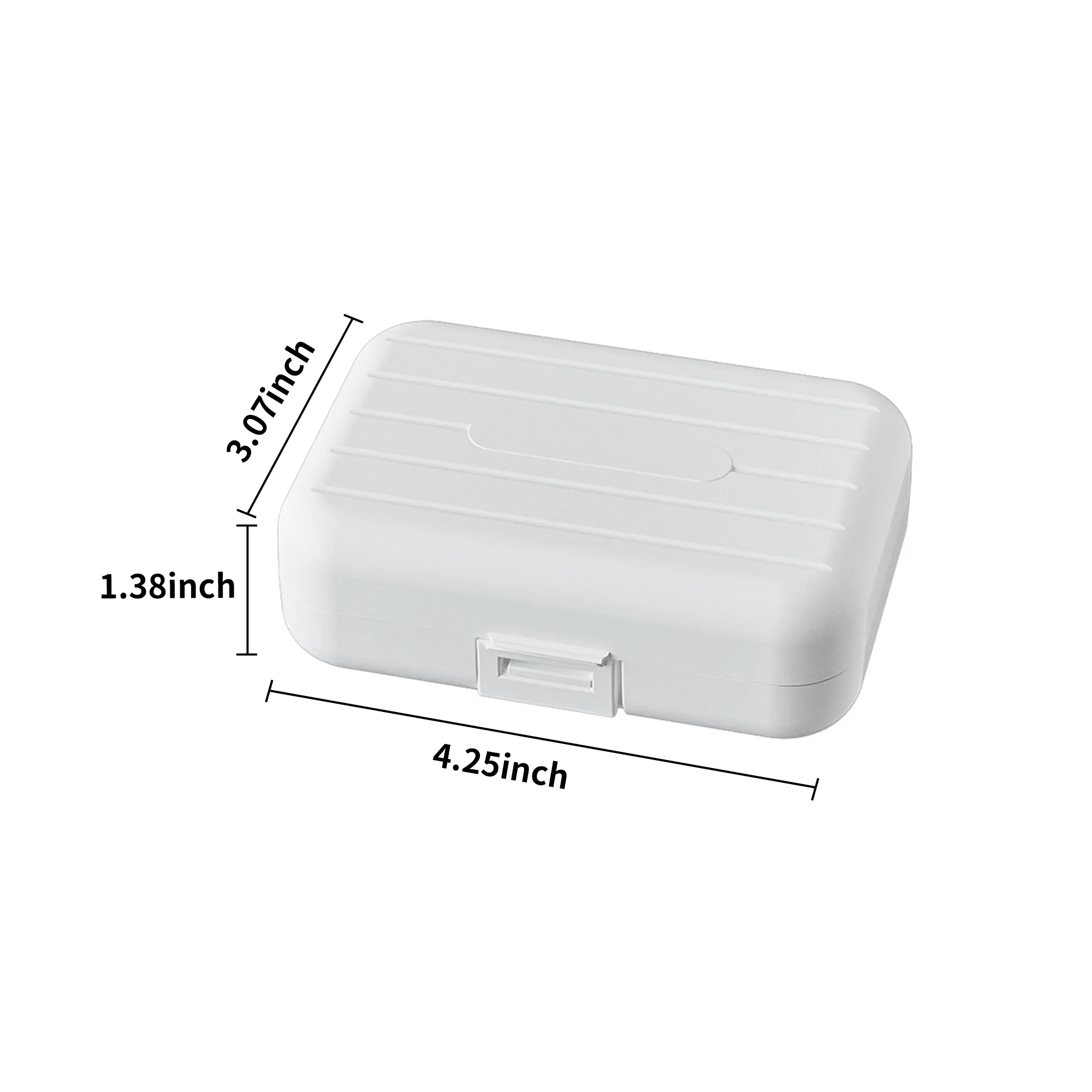 Weekly Sealed Pill Organizer with Transparent Body 2
