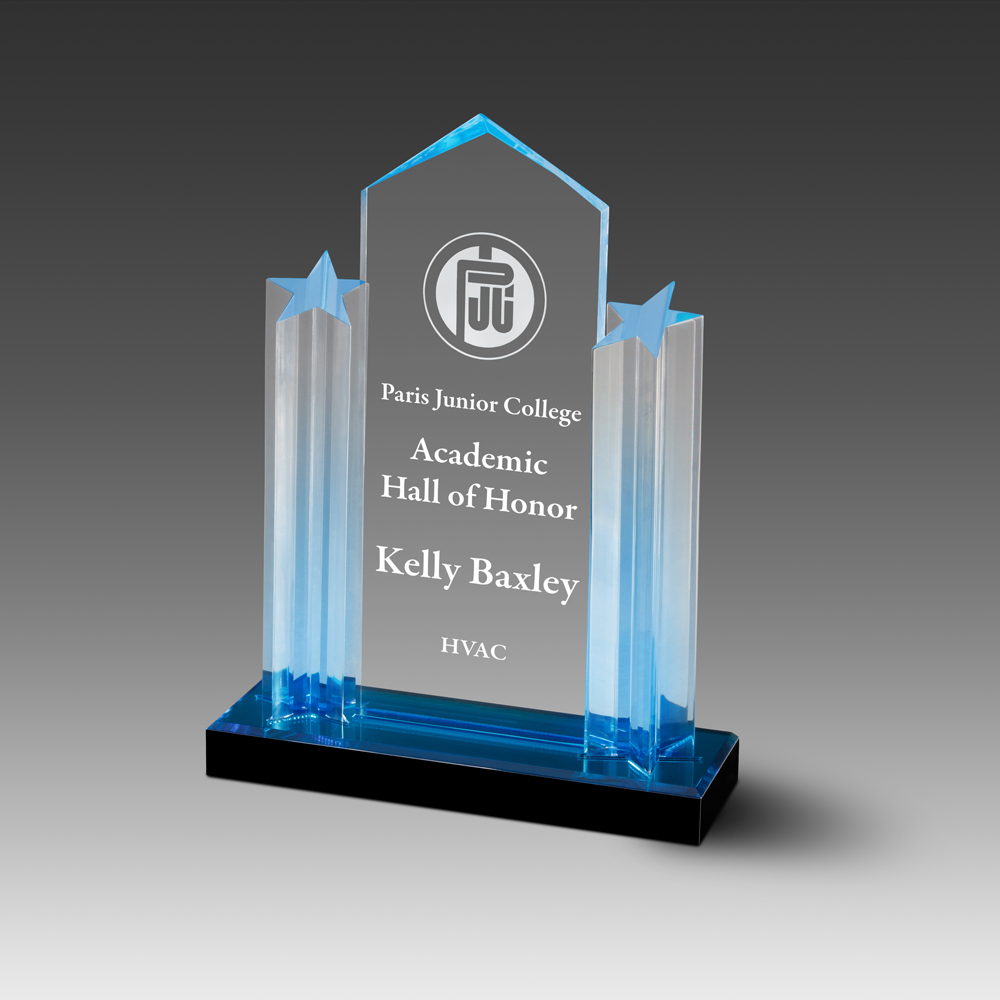 Impress Star Columns Award (7"x10"x2") 2