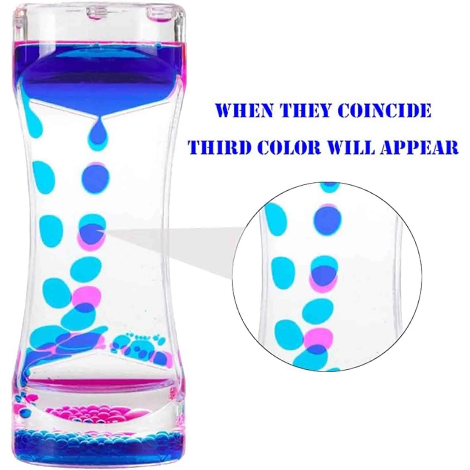 Bubbler Liquid Motion Floating Color Timer