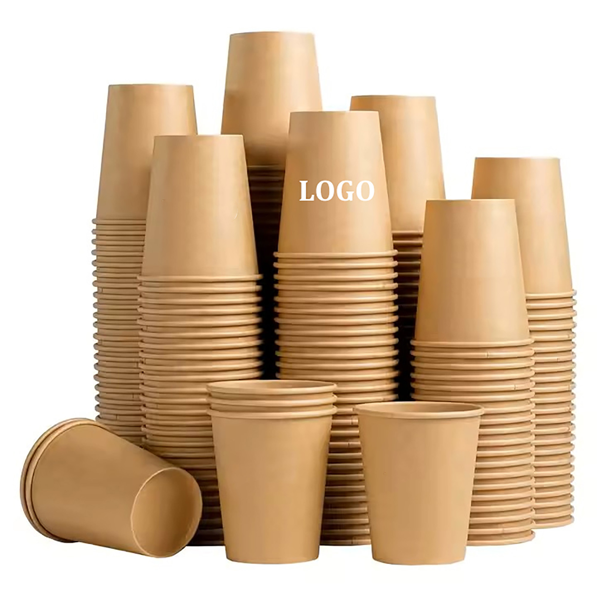 Disposable Kraft Paper Cups 2