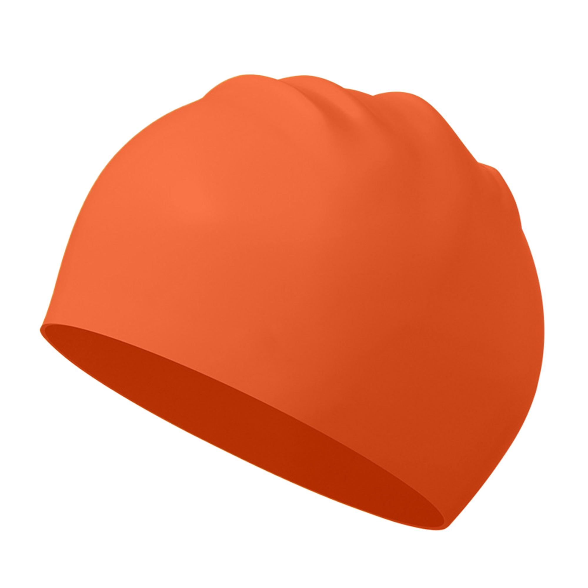 MOQ50 Unisex Silicone Swim Cap Waterproof 50g 13