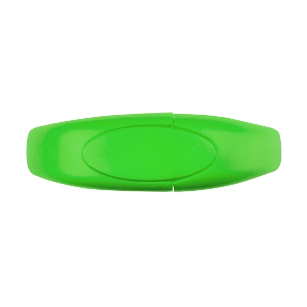 Oval Silicone Wristband USB Flash Drive 2.0 18
