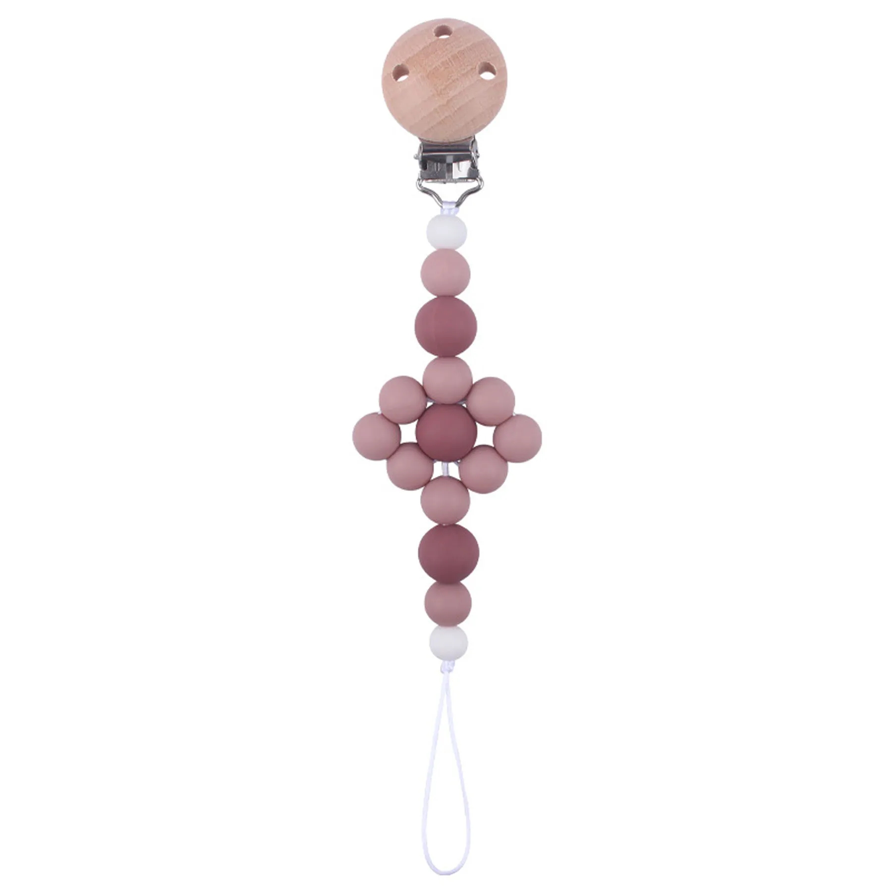 Baby Soothing Beech Pacifier Clip 10