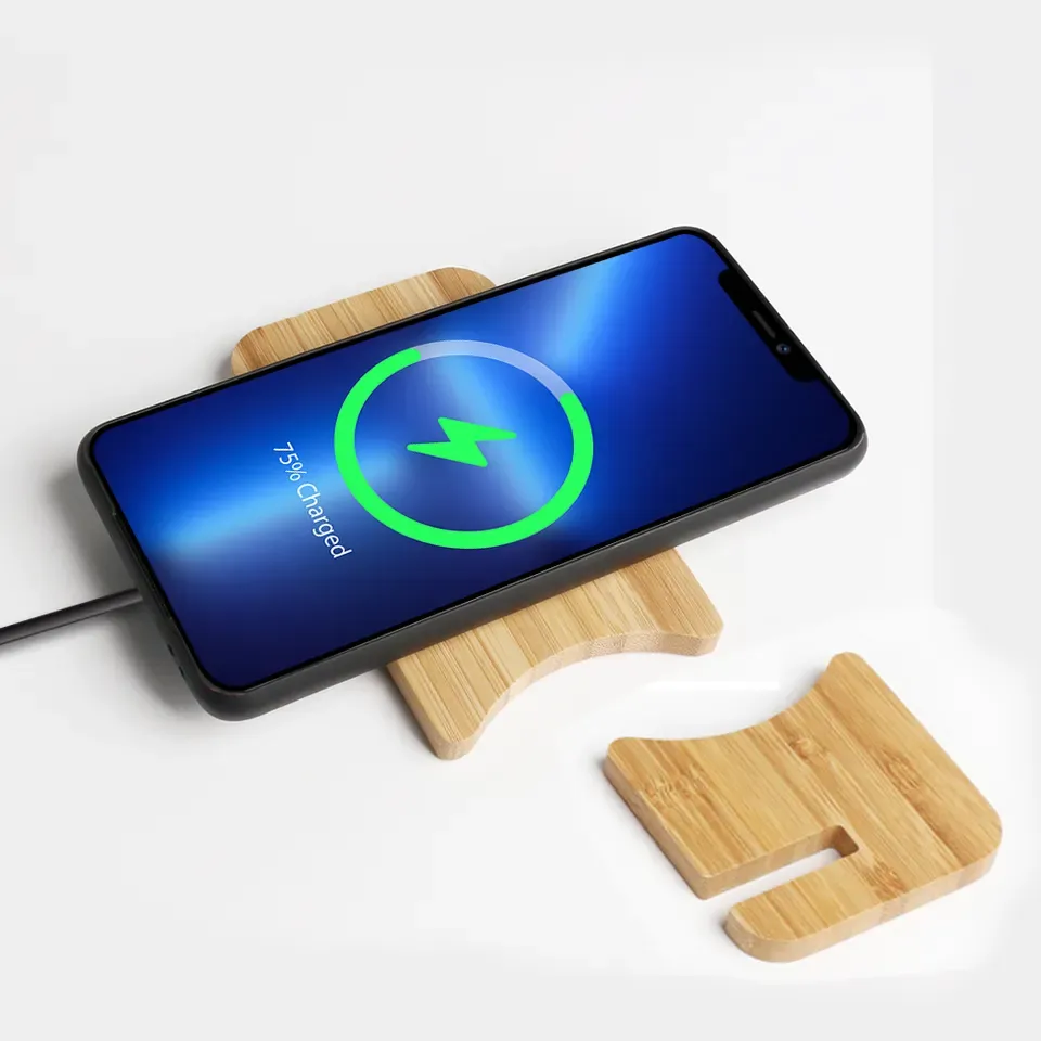 Portable 2 in 1 Wireless Charger Phone Stand 6