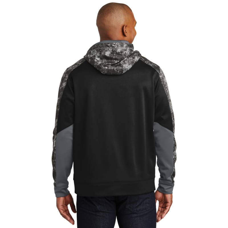Sport-Tek Sport-Wick Mineral Freeze Fleece Colorblock Hooded Pullover., custom hoodie or sweatshirt with logo imprint 20