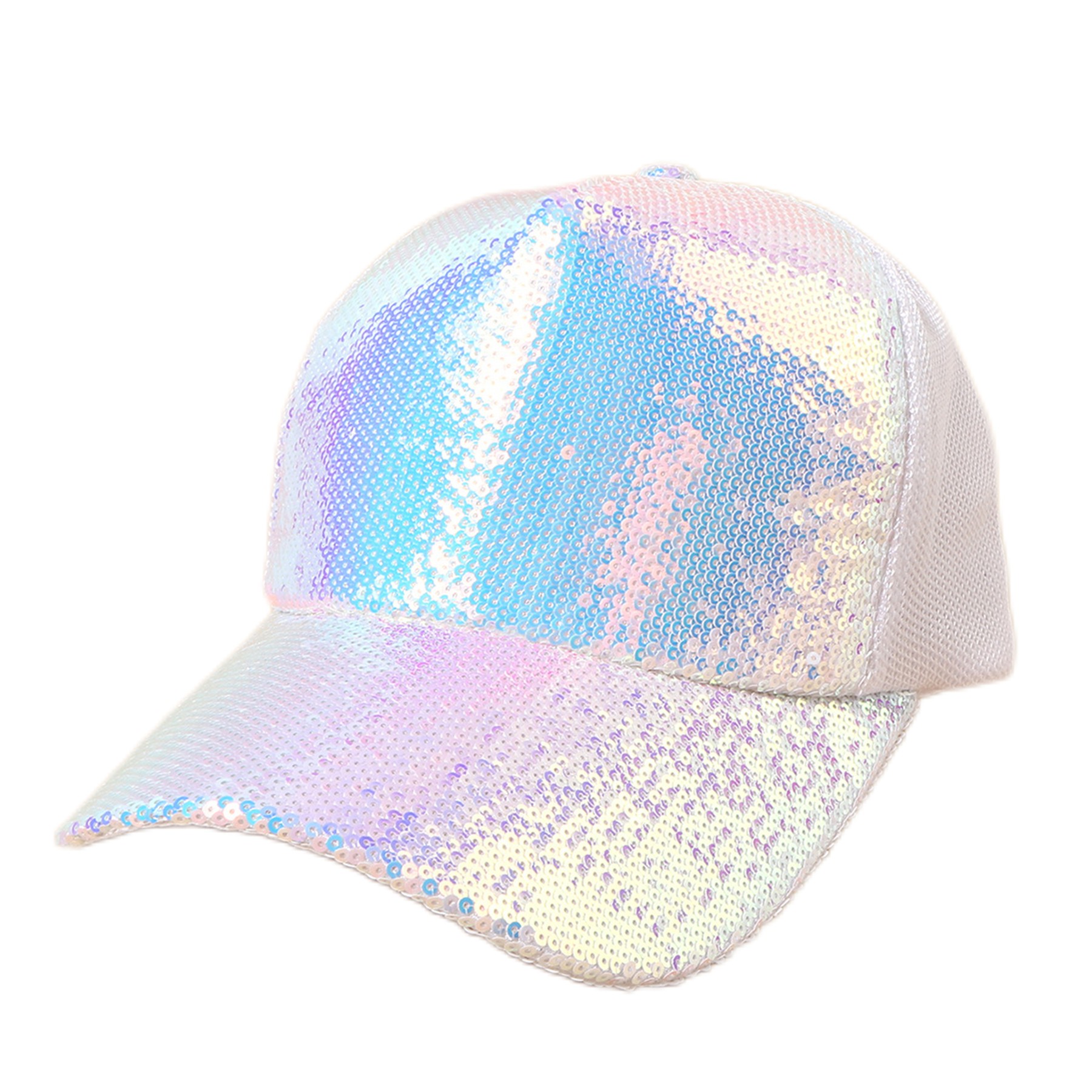 Laser Sequin Baseball Cap 3