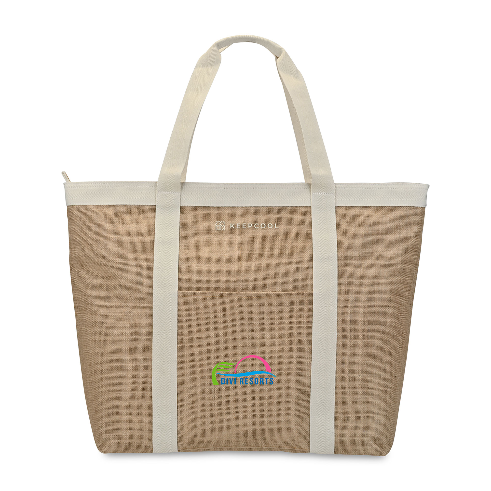 KEEPCOOL® Nairobi Jute Shopper Cooler 14