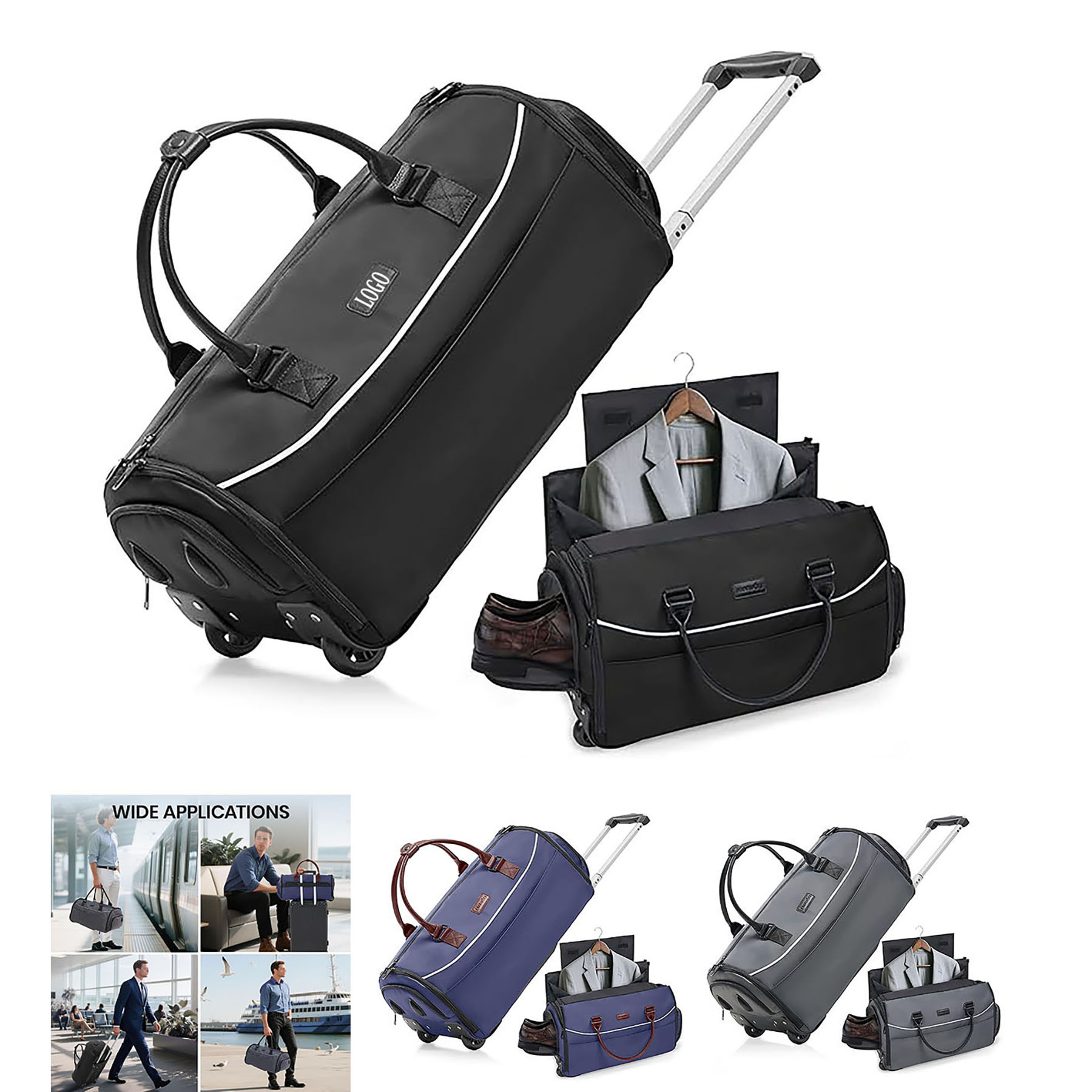 Wheeled Duffel Bag 1