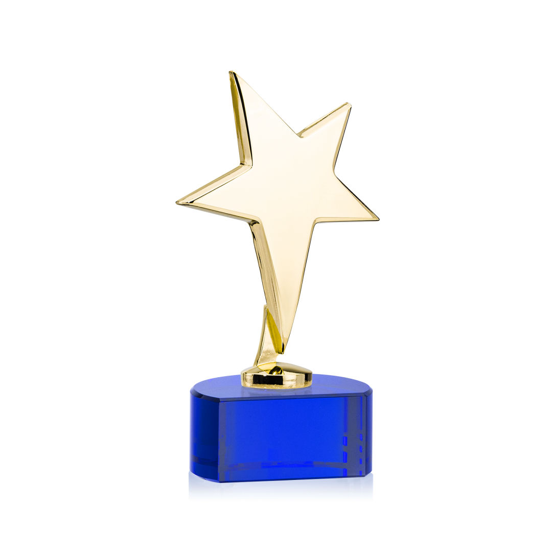 Tuscany Gold Star on Paragon Base - Blue 2