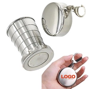 8.5oz Stainless Steel Folding Cup 4