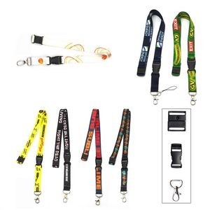 Polyester Lanyard 36" Length 4/5" Width 3