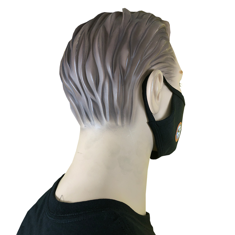 Premium 3-ply Mask, (Full Color Logo), Adult Size 2