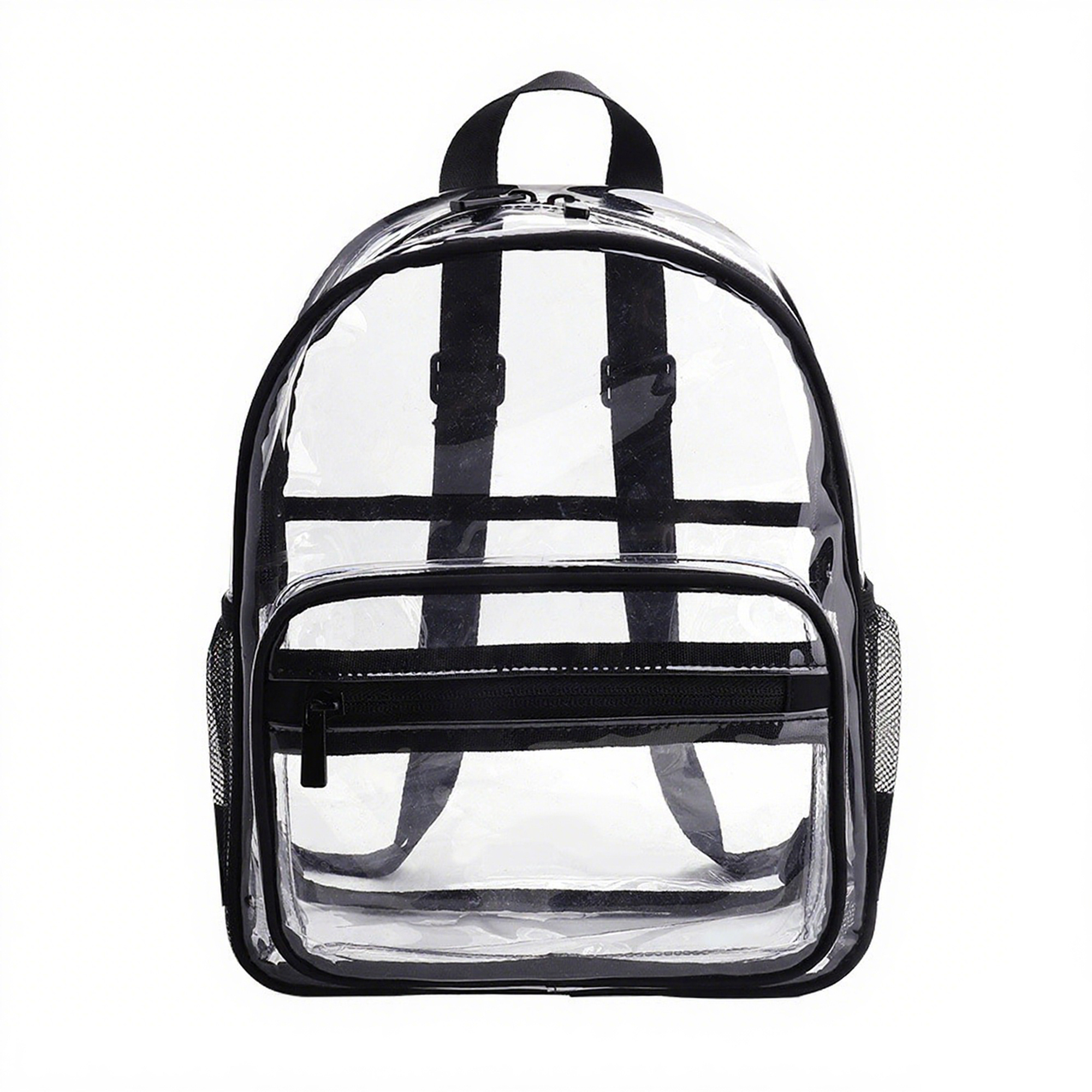 Clear PVC Mini Backpack Hand Held 9" x 5.5" x 11.8" 5