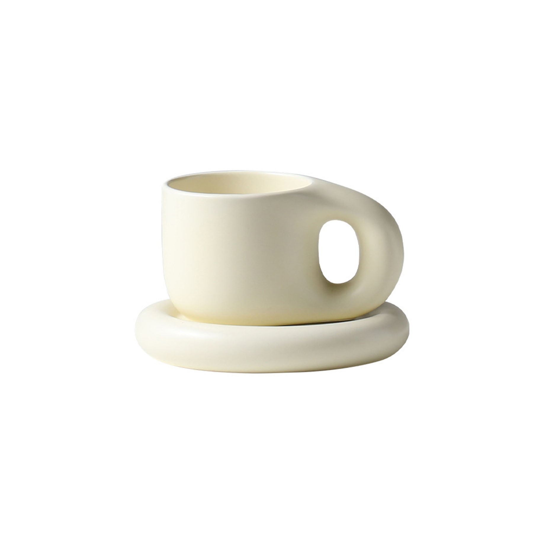 Ceramic Coffee Chubby Mug 7