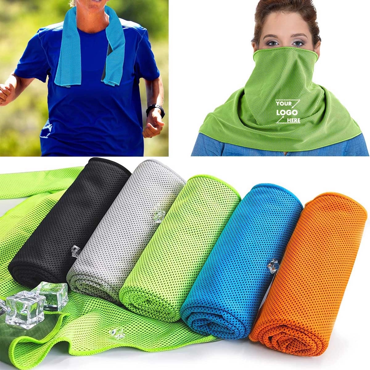 Cooling Soft Sport Breathable Ice Towel 2