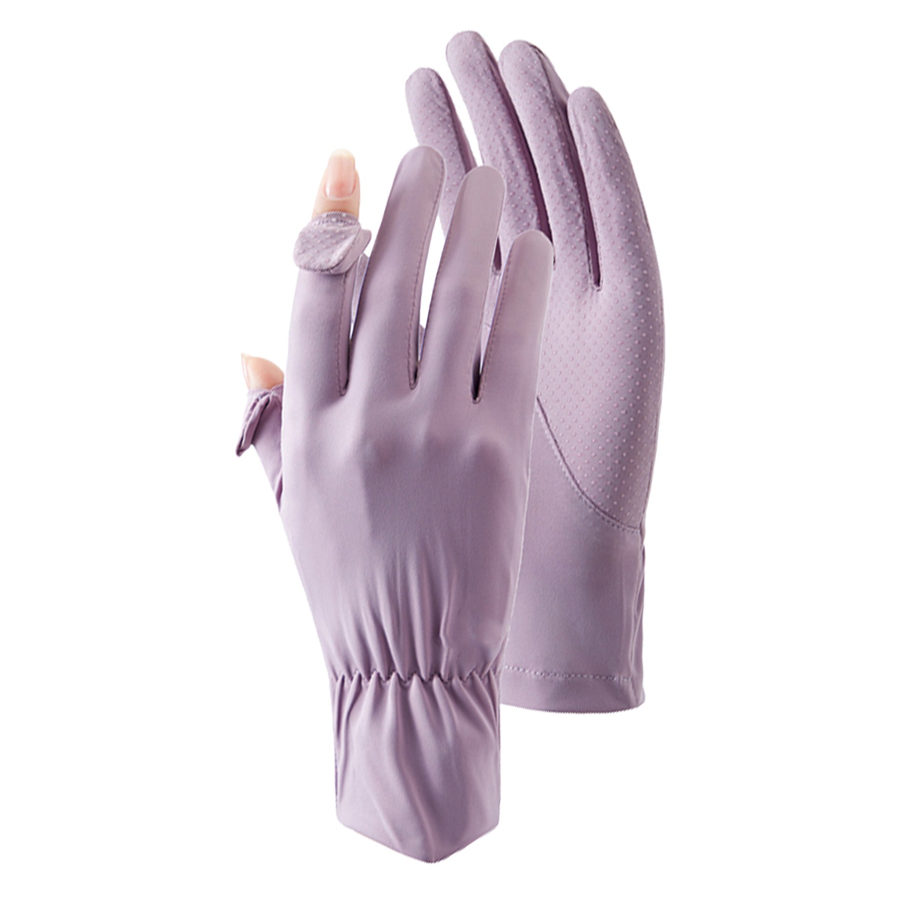 Uv Protection Full Finger Cycling Glove For Women 4