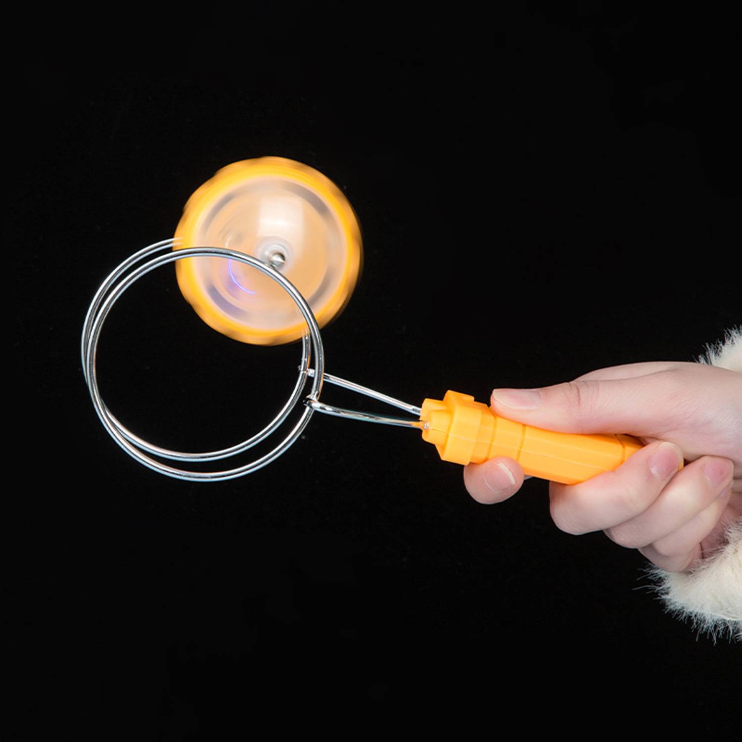 LED Magnetic Gyro Wheel Spinner Toy 4