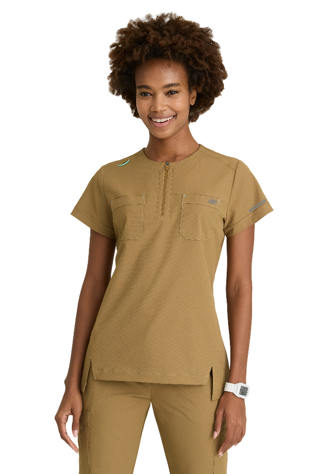 Skechers Ripstop Collection - Women's Two-Pocket Round Neck Trek Scrub Top 22