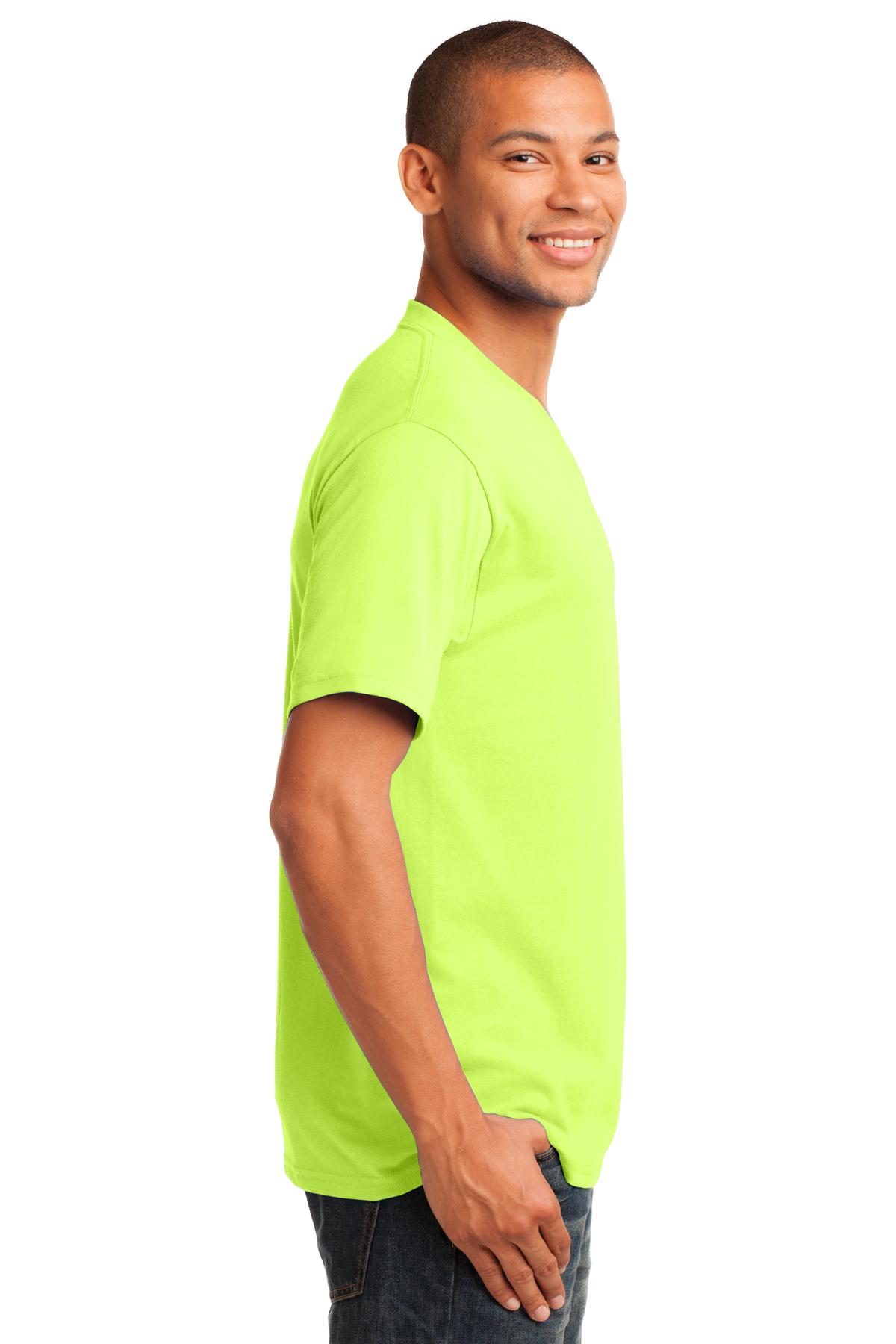 Port & Co Core Cotton V-Neck Tee. PC54V 56