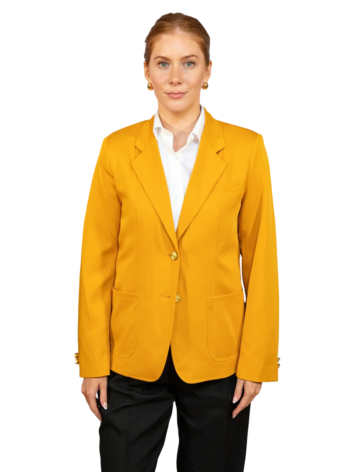 Executive Apparel Blazers - Women's 6-Pocket Single-Breasted Blazer 7