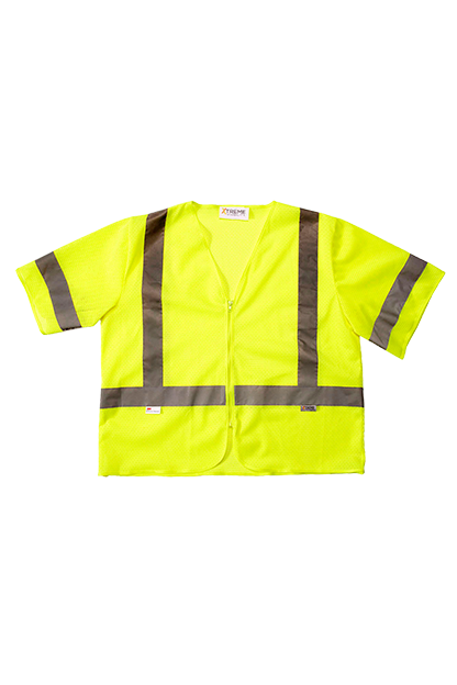 Xtreme Visibility Value Class 3 Zip Vest