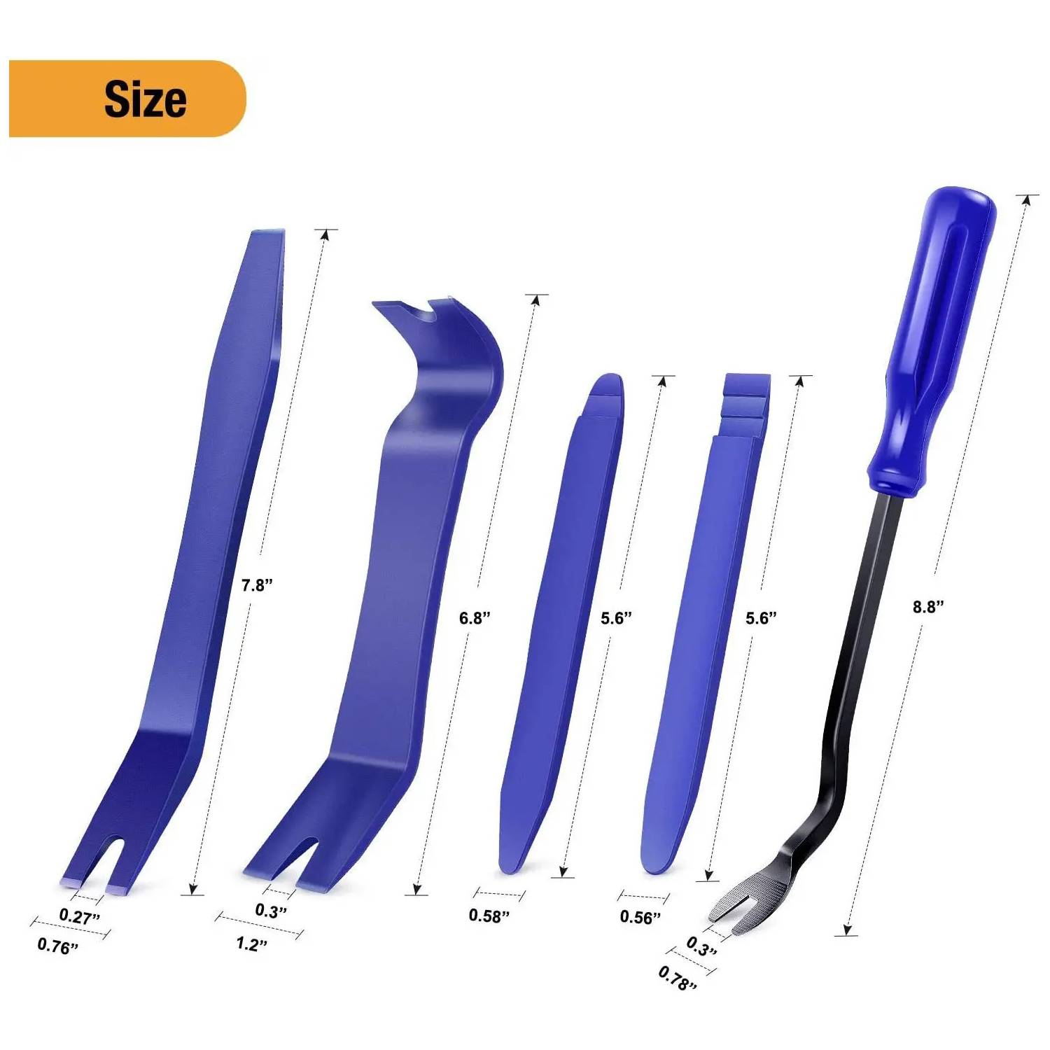 5-Piece Car Audio Disassembly Tool Set 4