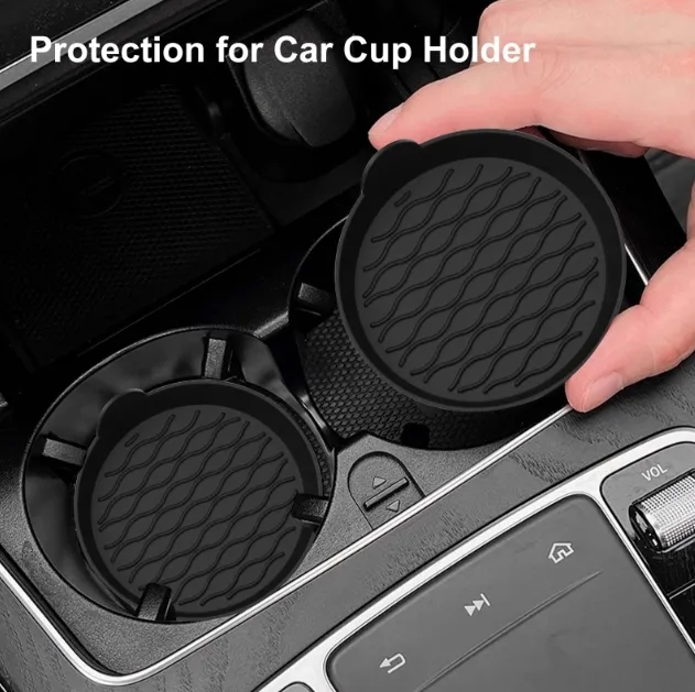 Round anti-skid pad for car water cup 1