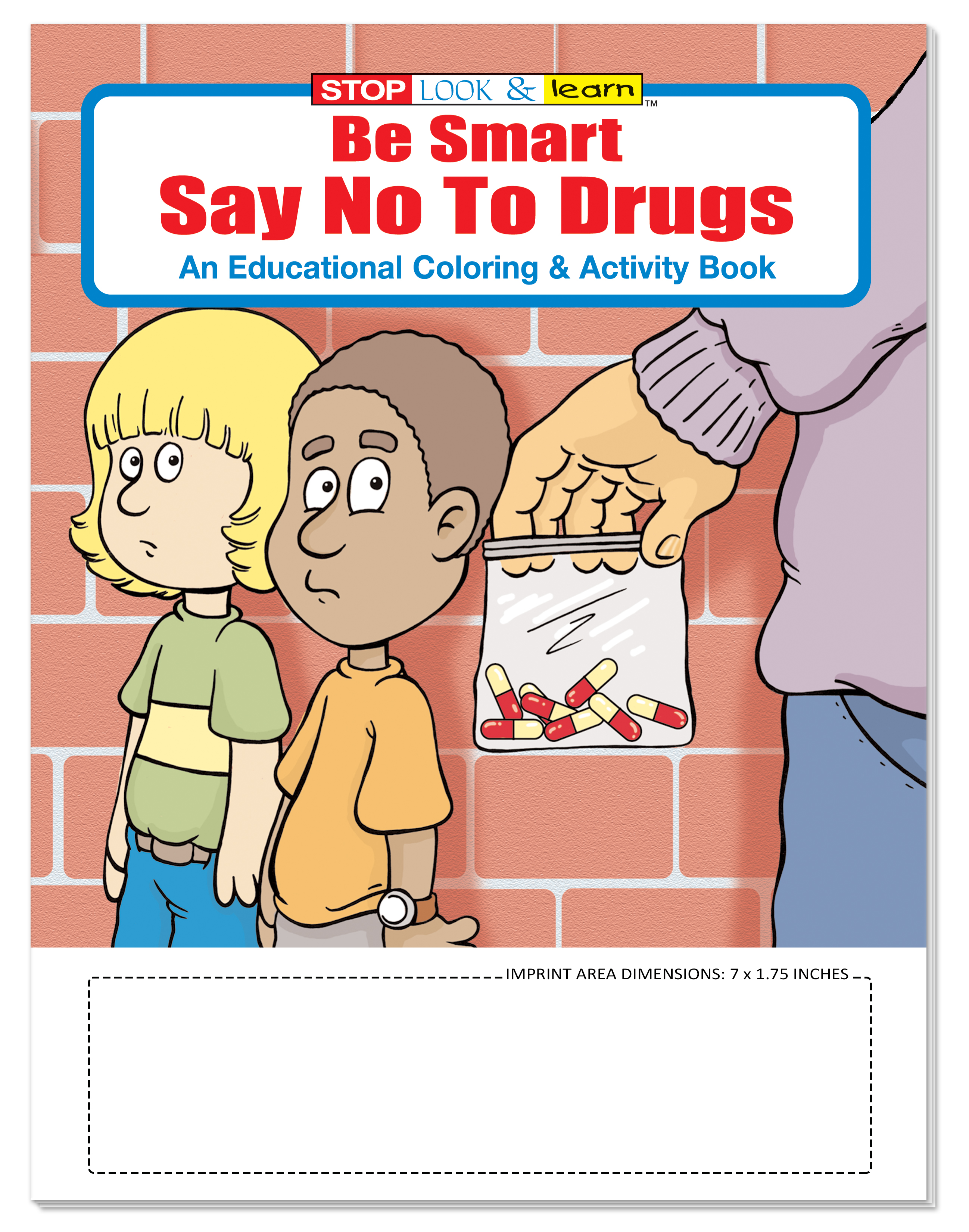 COLORING BOOK - Be Smart, Say NO to Drugs Coloring & Activity Book 6