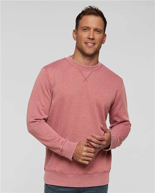 Unisex Vintage Wash Crewneck Sweatshirt - 6935 19