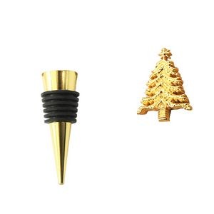 Stylish Christmas Tree Design Wine Bottle Stopper 1