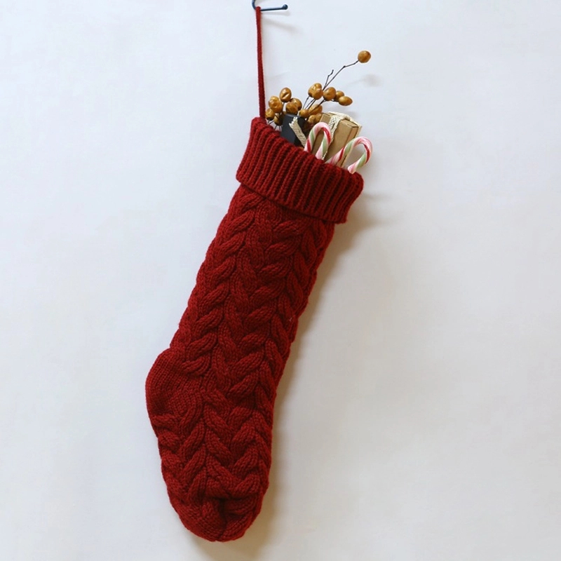 Knitted Christmas Stocking 1
