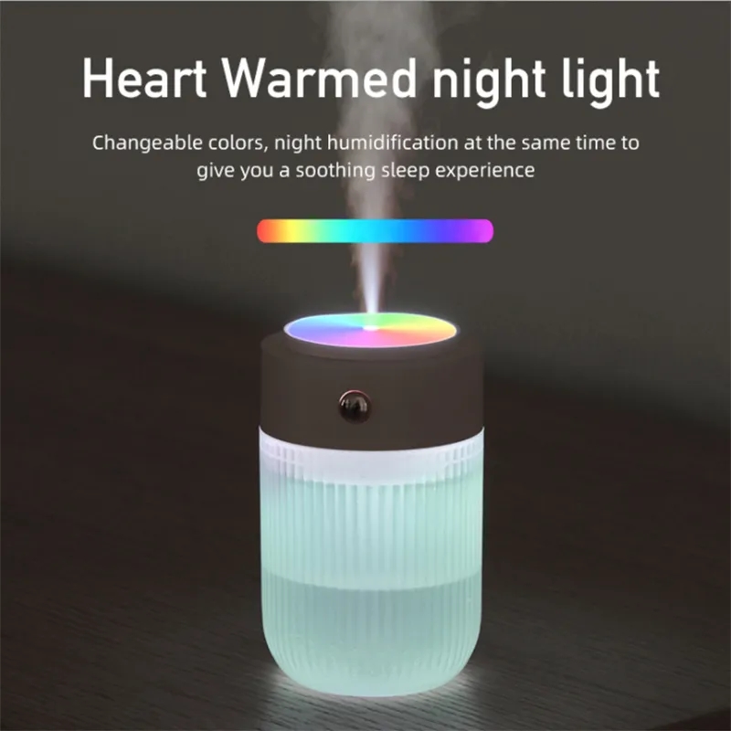 250Ml Portable Mini Usb Colorful Led Night Light Humidifier 4