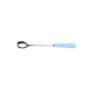 5.74 Inch Ceramic Handle Steel Spoon 6