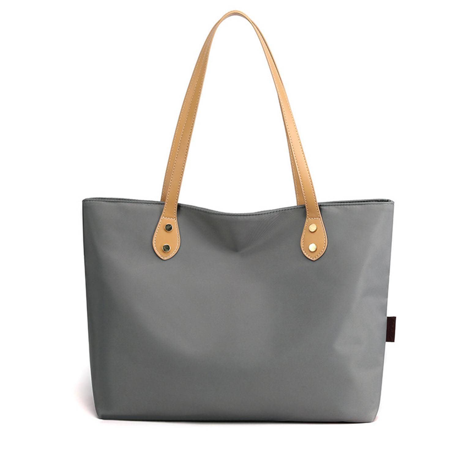 Nylon Tote Bag W/ Zip, custom tote bag with logo imprint 4